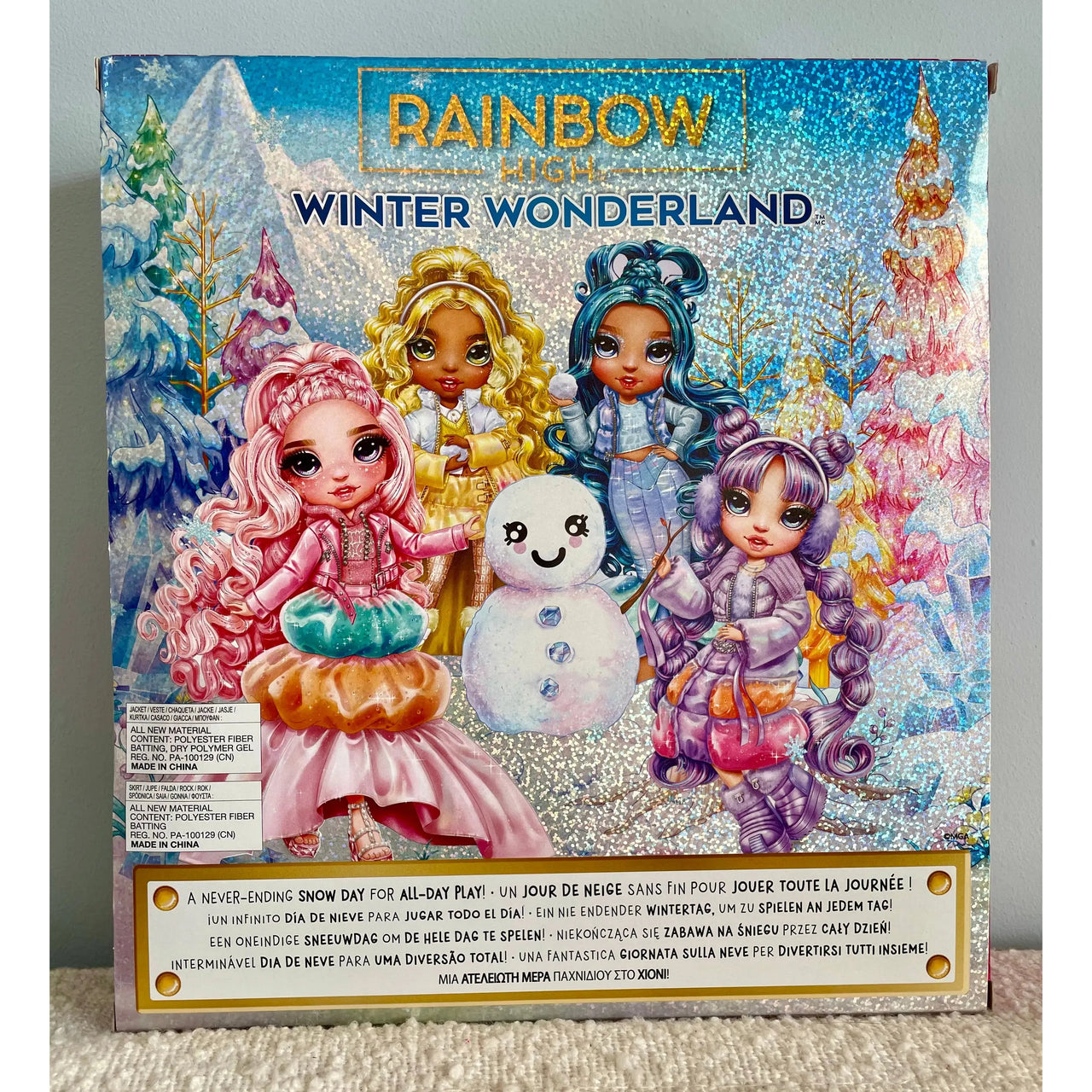 Rainbow High Winter Wonderland Sunny Doll Rainbow High