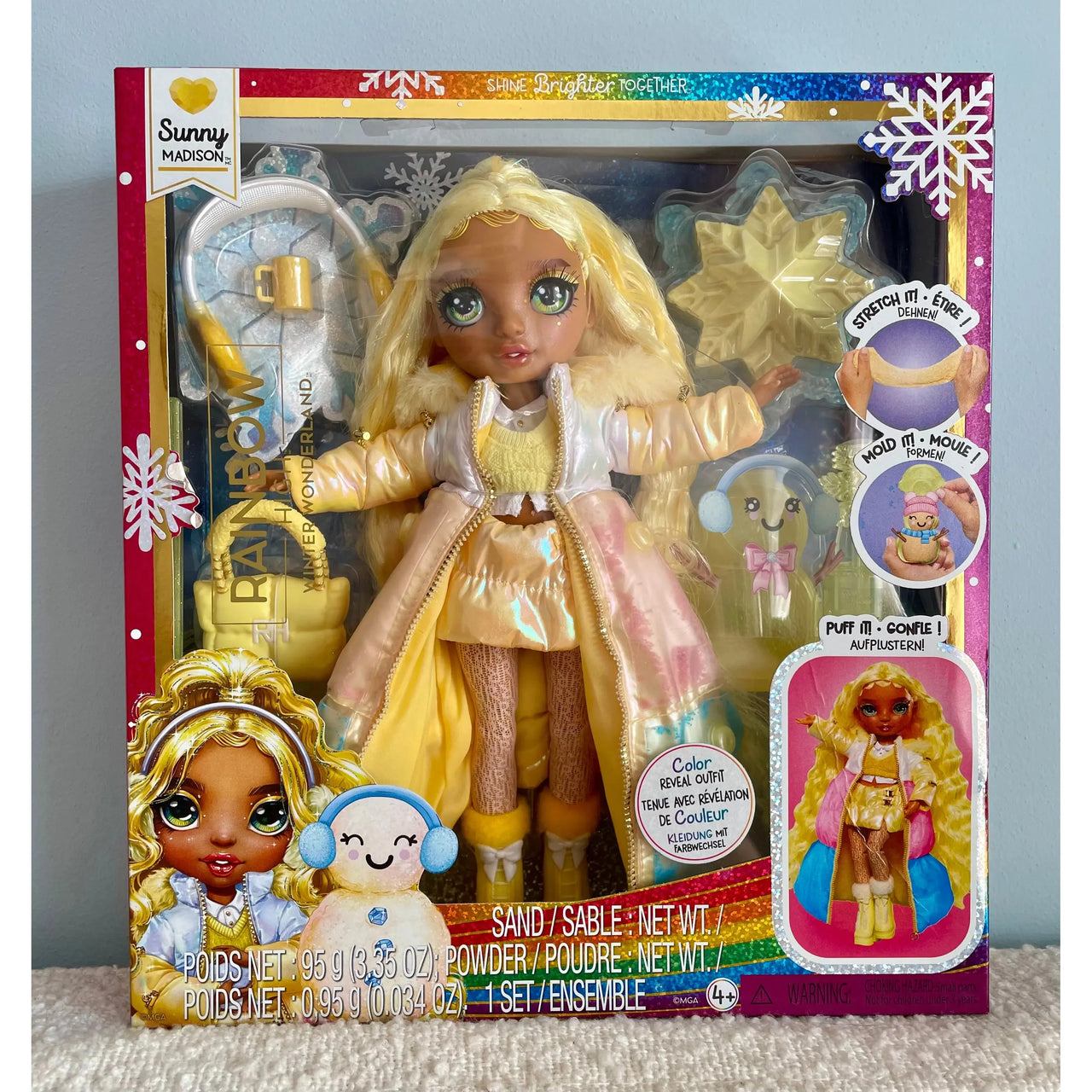 Rainbow High Winter Wonderland Sunny Doll Rainbow High