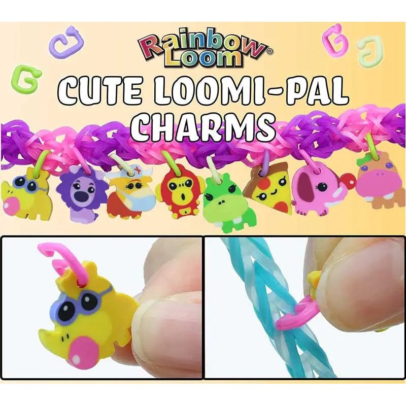 Rainbow Loom Loomi-Pals Charm Bracelet Kit - Food Collectibles Rainbow Loom