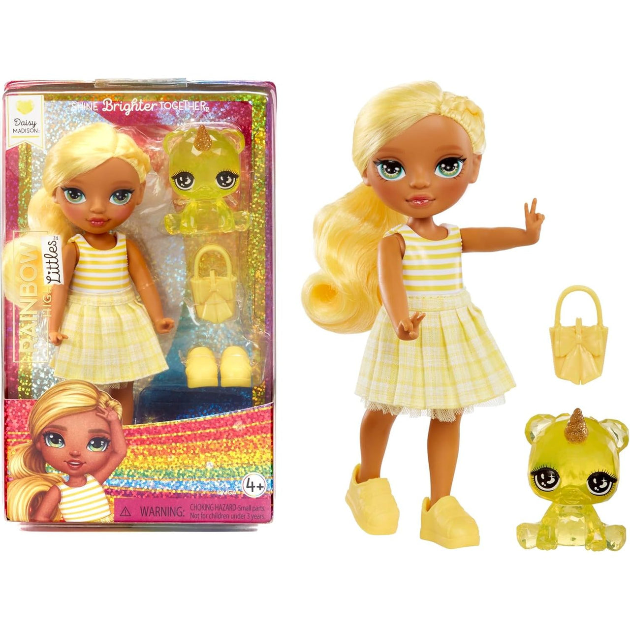 Rainbow High Littles Doll – Daisy Madison (Yellow) Rainbow High