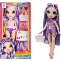 Thumbnail for Rainbow High Swim & Style Violet Doll Rainbow High