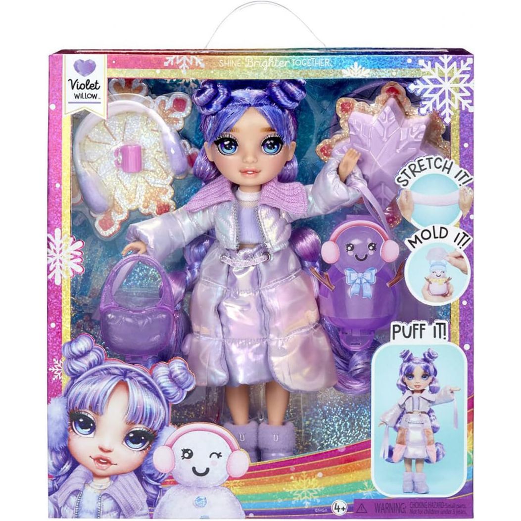 Rainbow High Winter Wonderland Violet Doll Rainbow High