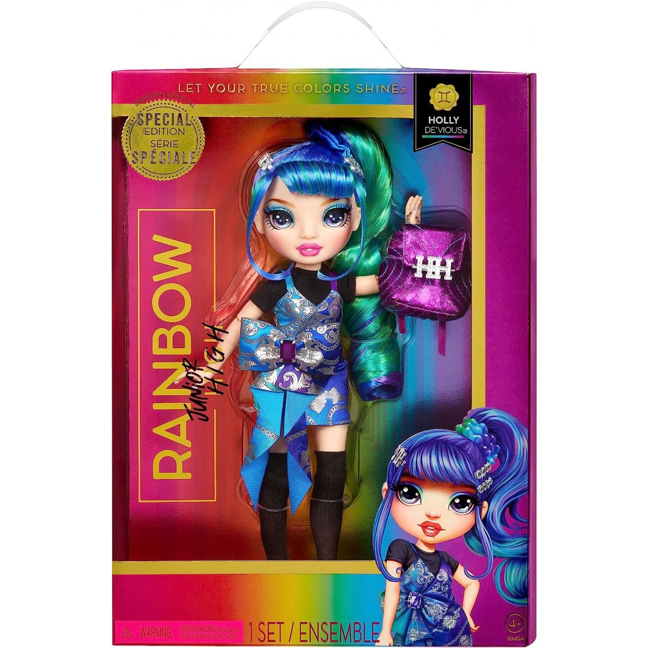 Rainbow Junior High Series 3 Special Edition Holly Devious Doll Rainbow High