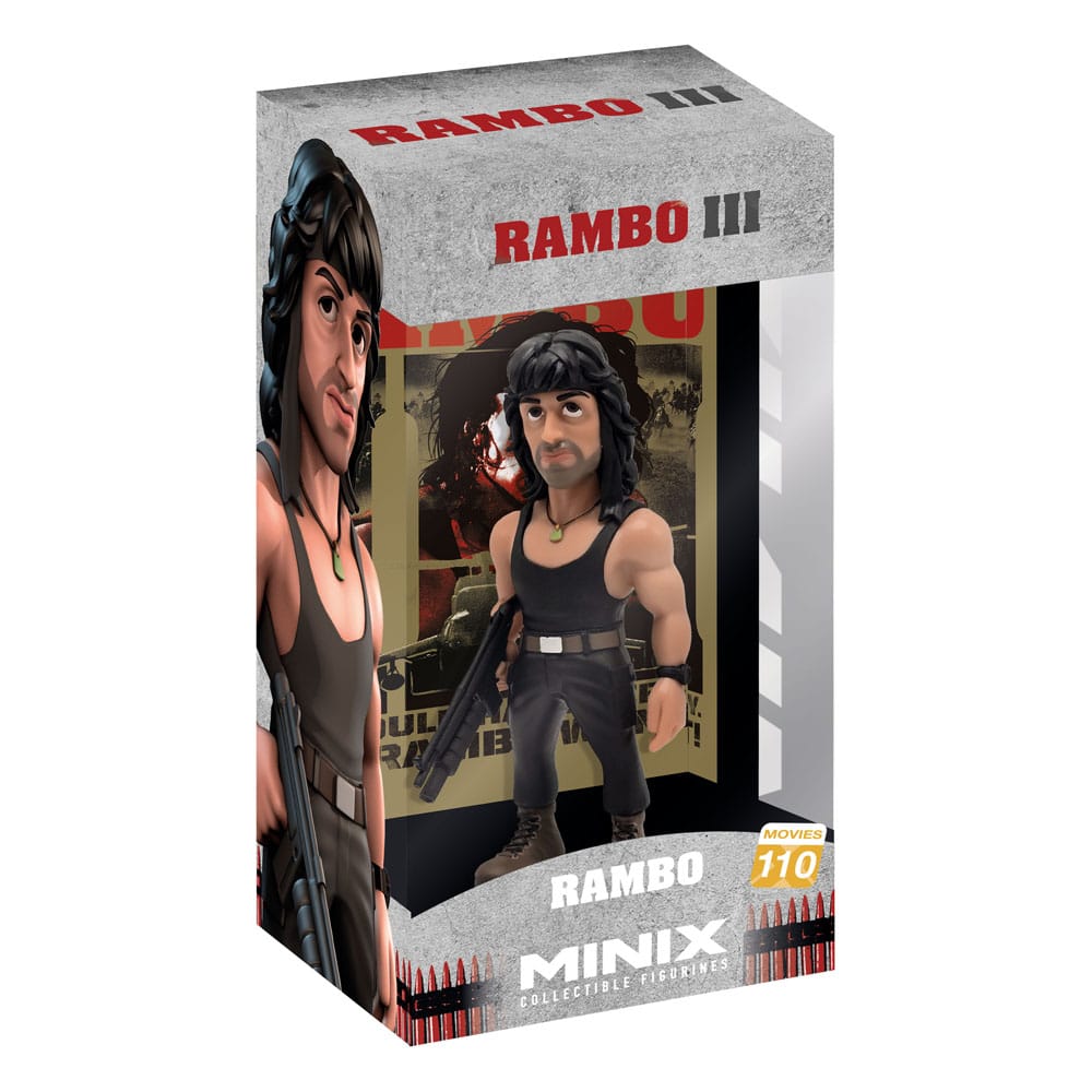 Rambo Minix Figure Rambo with T-Shirt 12 cm Minix
