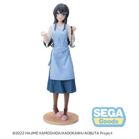 Thumbnail for Rascal Does Not Dream of Bunny Girl Senpai Luminasta PVC Statue Mai Sakurajima Apron 14 cm Sega Goods