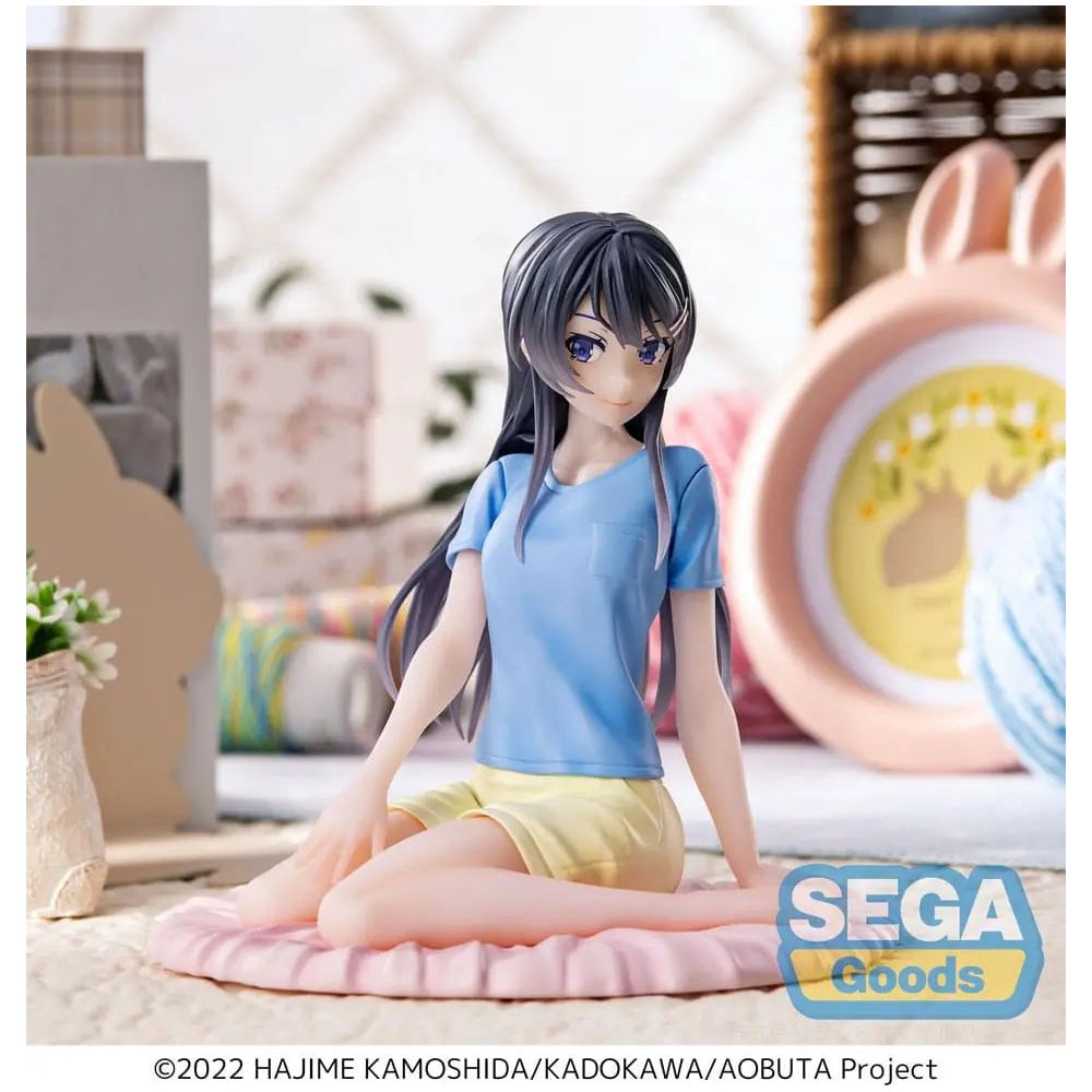 Rascal Does Not Dream of Bunny Girl Senpai Luminasta PVC Statue Mai Sakurajima Pajamas 14 cm Sega Goods