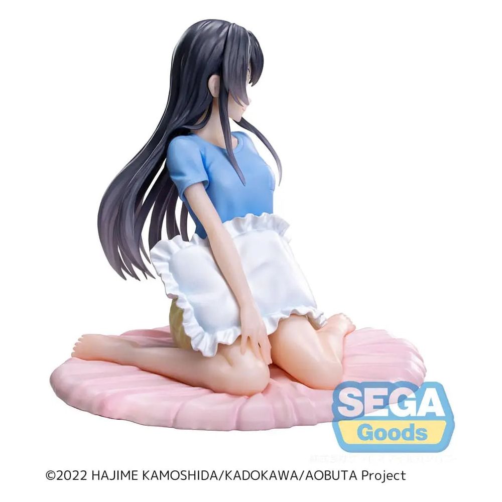 Rascal Does Not Dream of Bunny Girl Senpai Luminasta PVC Statue Mai Sakurajima Pajamas 14 cm Sega Goods