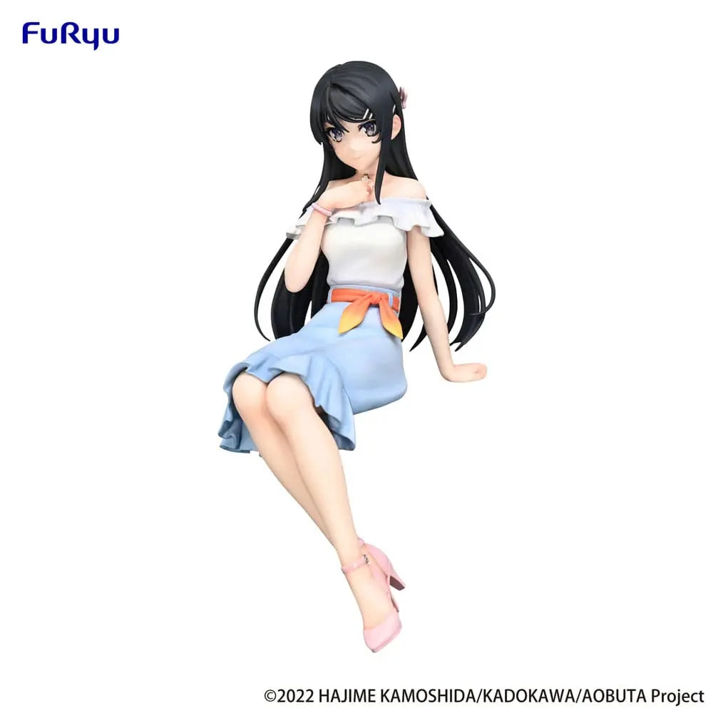 Rascal Does Not Dream of Bunny Girl Senpai Noodle Stopper PVC Statue Mai Sakurajima Summer Outfit Ver. 15 cm Furyu