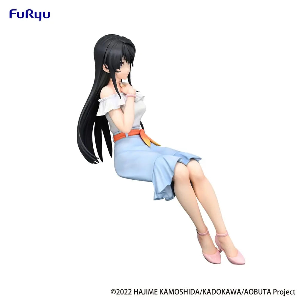 Rascal Does Not Dream of Bunny Girl Senpai Noodle Stopper PVC Statue Mai Sakurajima Summer Outfit Ver. 15 cm Furyu