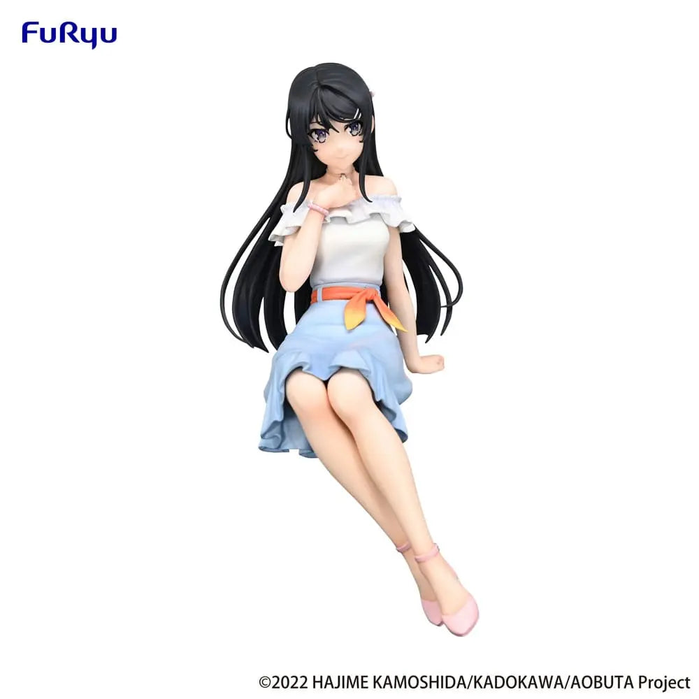 Rascal Does Not Dream of Bunny Girl Senpai Noodle Stopper PVC Statue Mai Sakurajima Summer Outfit Ver. 15 cm Furyu