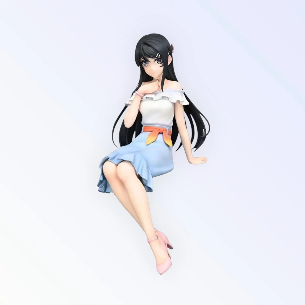 Rascal Does Not Dream of Bunny Girl Senpai Noodle Stopper PVC Statue Mai Sakurajima Summer Outfit Ver. 15 cm Furyu