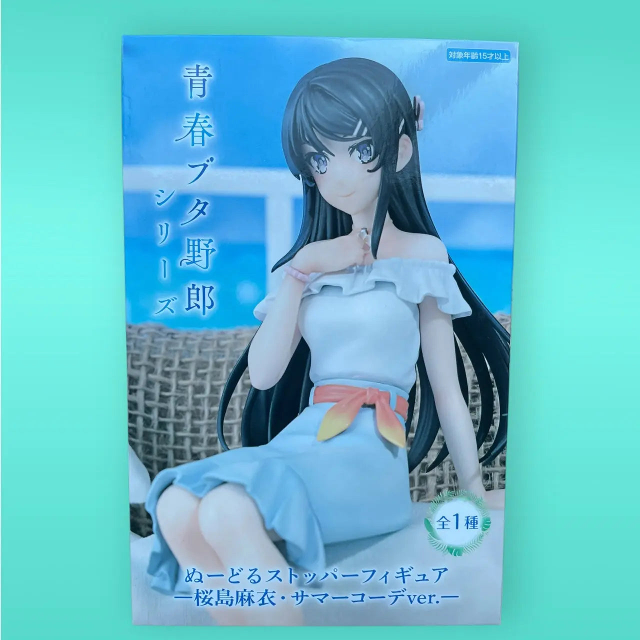 Rascal Does Not Dream of Bunny Girl Senpai Noodle Stopper PVC Statue Mai Sakurajima Summer Outfit Ver. 15 cm Furyu