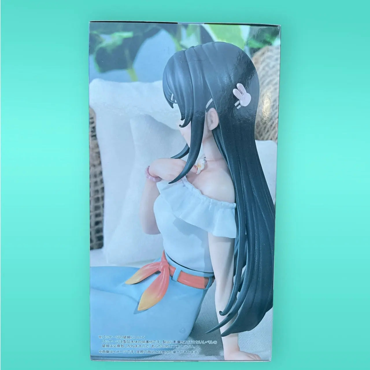 Rascal Does Not Dream of Bunny Girl Senpai Noodle Stopper PVC Statue Mai Sakurajima Summer Outfit Ver. 15 cm Furyu