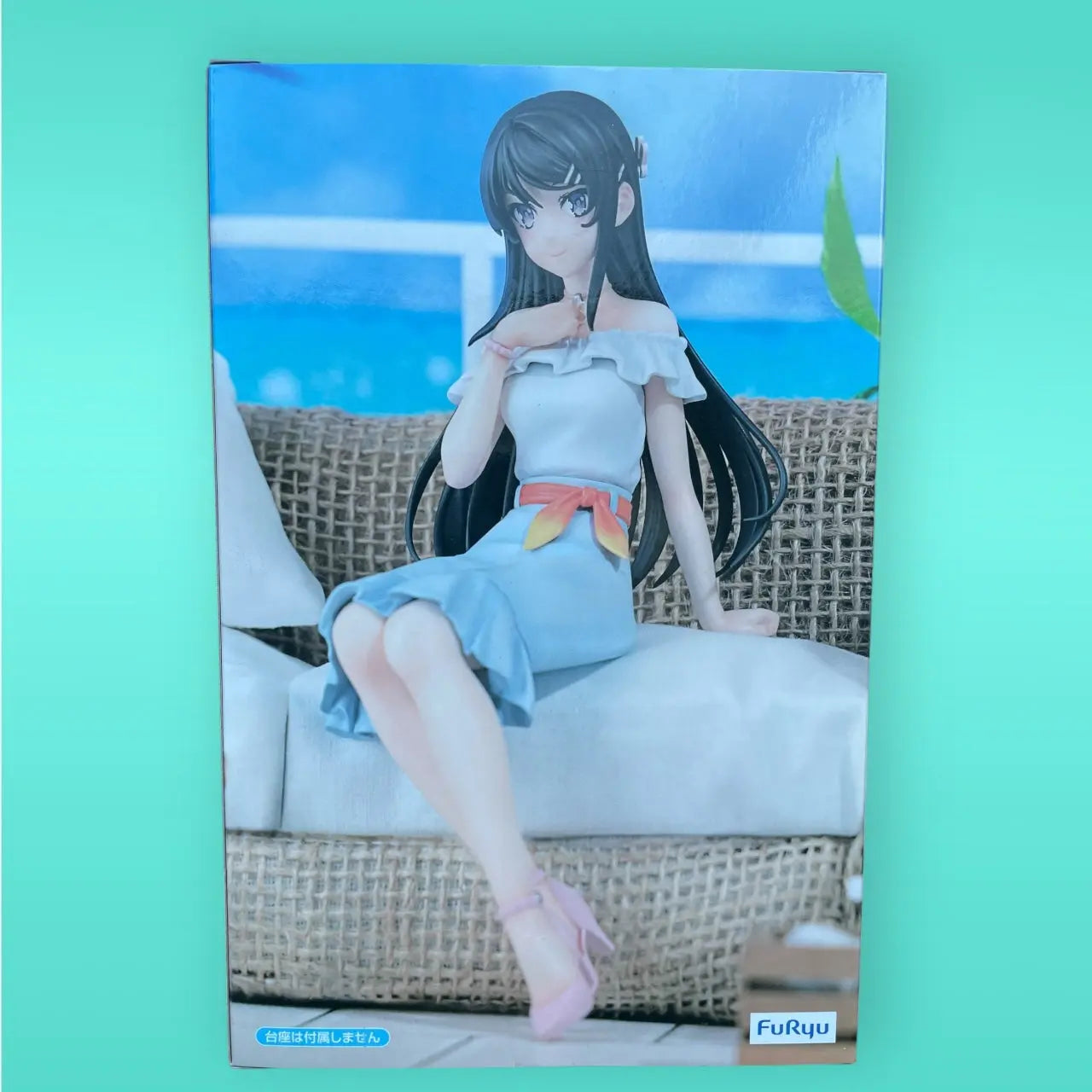 Rascal Does Not Dream of Bunny Girl Senpai Noodle Stopper PVC Statue Mai Sakurajima Summer Outfit Ver. 15 cm Furyu