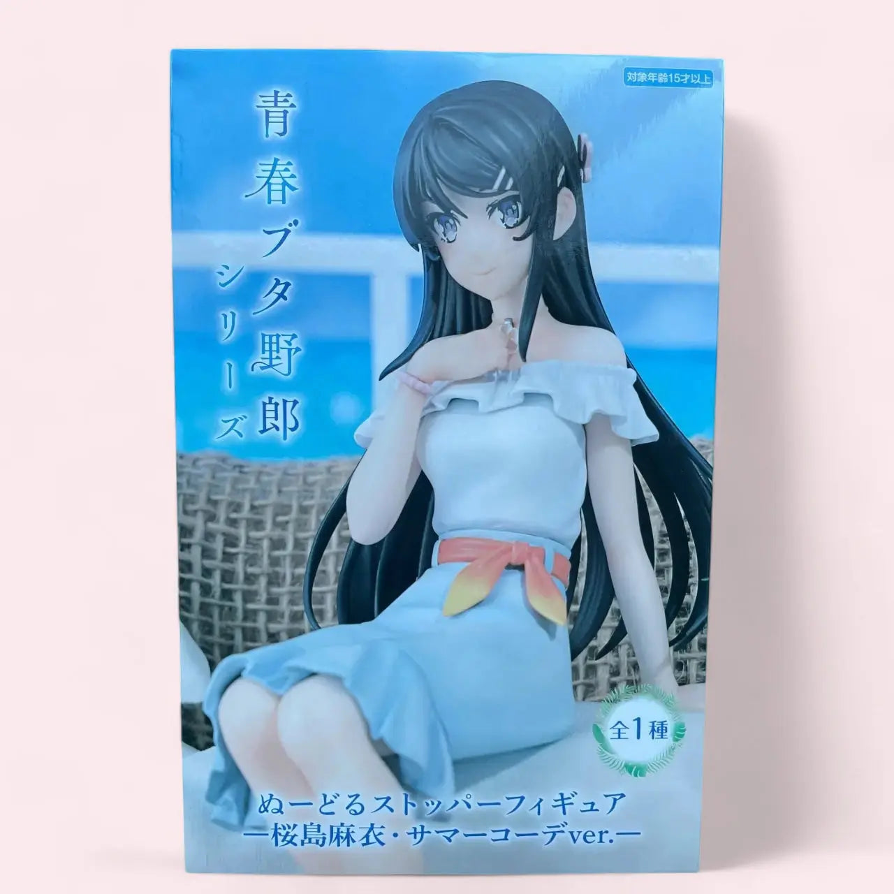 Rascal Does Not Dream of Bunny Girl Senpai Noodle Stopper PVC Statue Mai Sakurajima Summer Outfit Ver. 15 cm Furyu