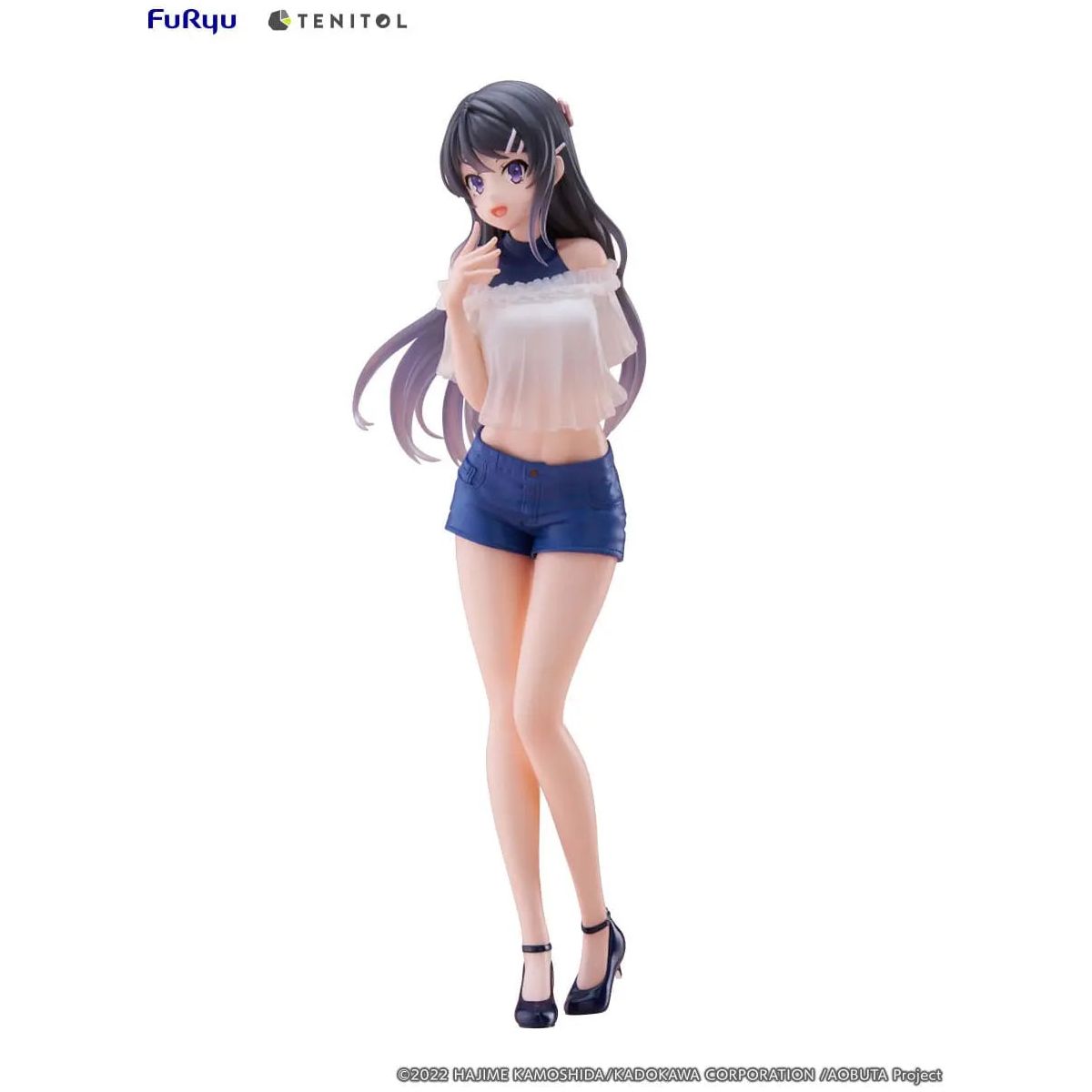 Rascal Does Not Dream of Bunny Girl Senpai Tenitol PVC Statue Mai Sakurajima 31 cm Furyu