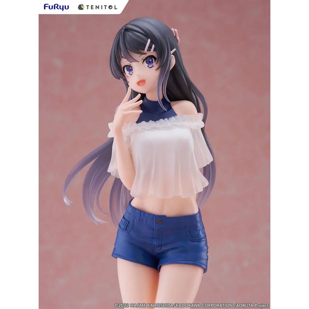 Rascal Does Not Dream of Bunny Girl Senpai Tenitol PVC Statue Mai Sakurajima 31 cm Furyu