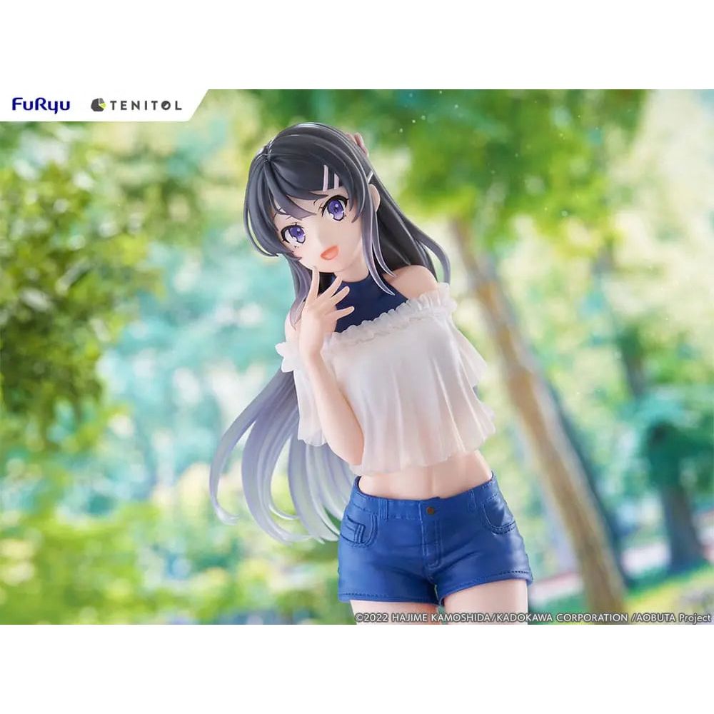 Rascal Does Not Dream of Bunny Girl Senpai Tenitol PVC Statue Mai Sakurajima 31 cm Furyu