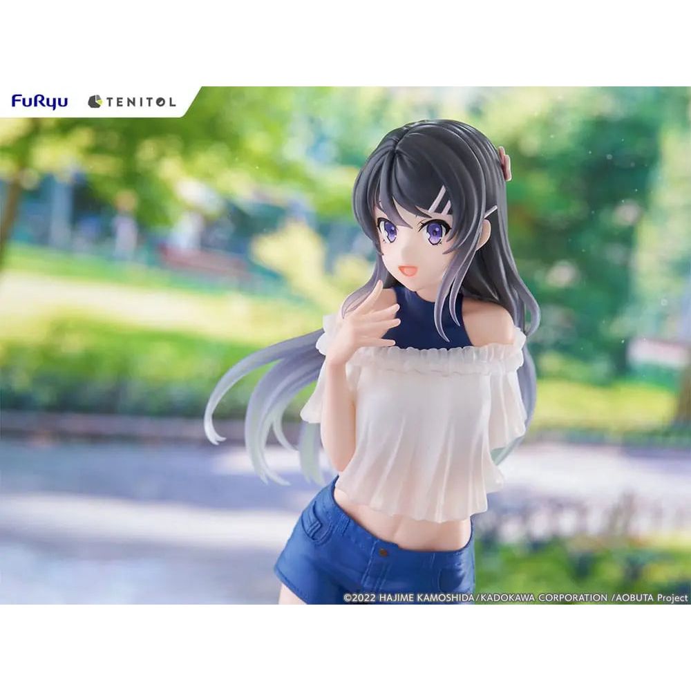 Rascal Does Not Dream of Bunny Girl Senpai Tenitol PVC Statue Mai Sakurajima 31 cm Furyu