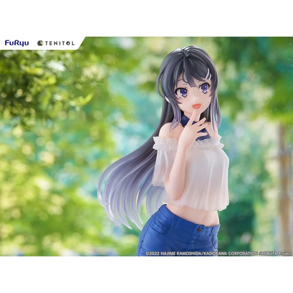 Rascal Does Not Dream of Bunny Girl Senpai Tenitol PVC Statue Mai Sakurajima 31 cm Furyu