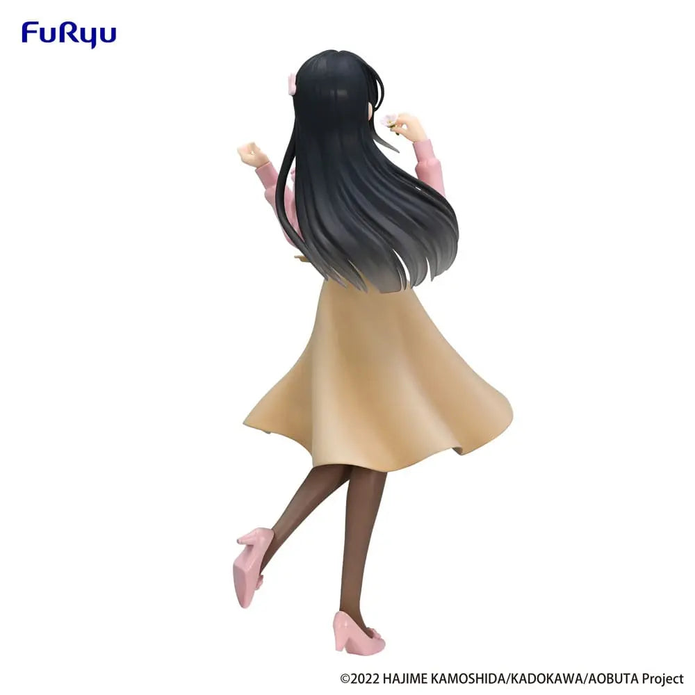 Rascal Does Not Dream of Bunny Girl Senpai Trio-Try-iT PVC Statue Mai Sakurajima Spring Outfit Ver. 21 cm Furyu