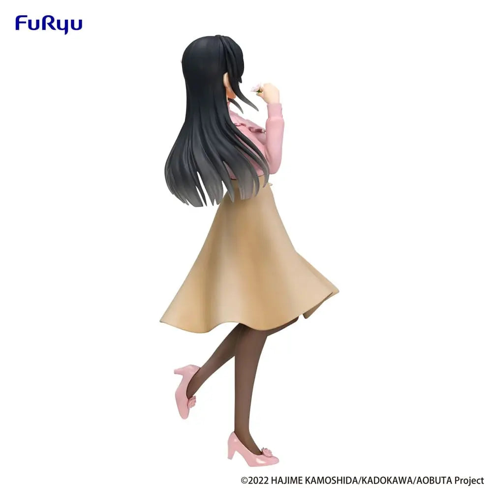 Rascal Does Not Dream of Bunny Girl Senpai Trio-Try-iT PVC Statue Mai Sakurajima Spring Outfit Ver. 21 cm Furyu