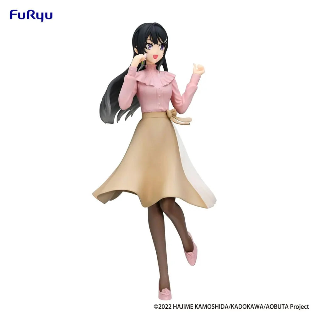 Rascal Does Not Dream of Bunny Girl Senpai Trio-Try-iT PVC Statue Mai Sakurajima Spring Outfit Ver. 21 cm Furyu