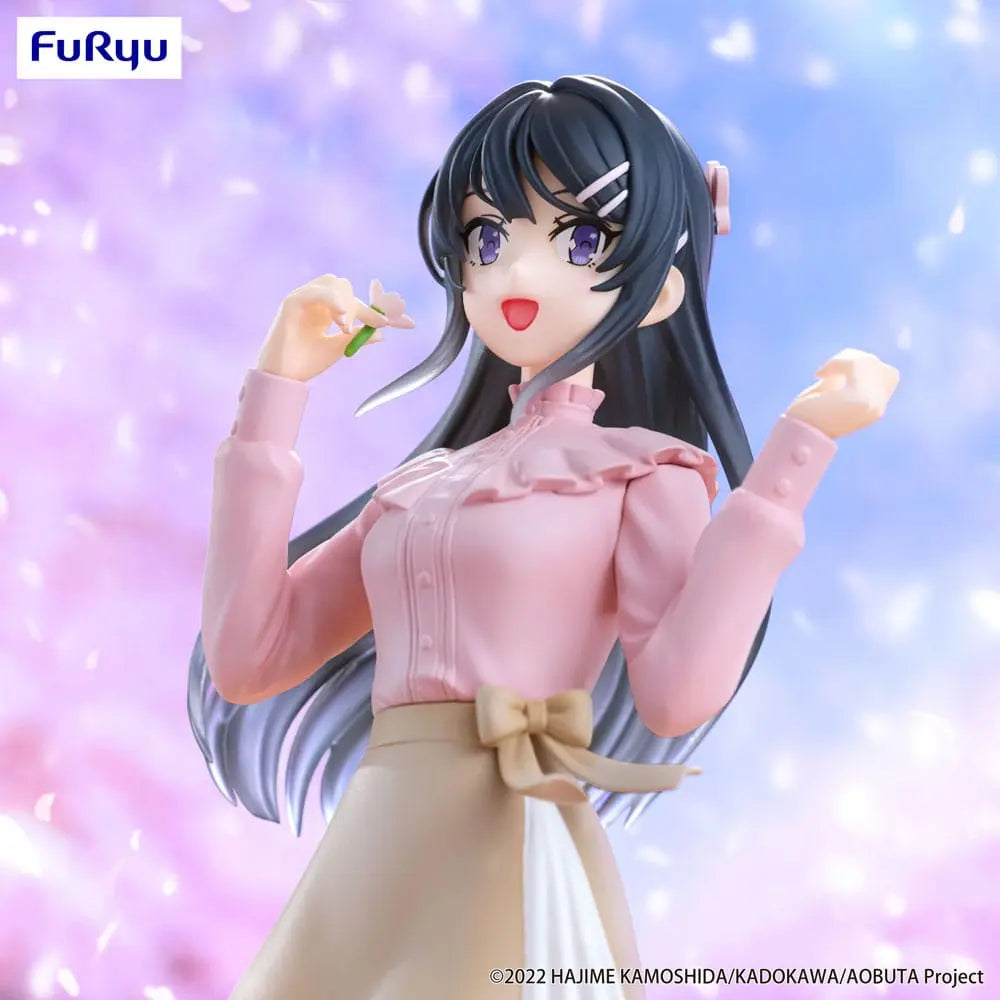 Rascal Does Not Dream of Bunny Girl Senpai Trio-Try-iT PVC Statue Mai Sakurajima Spring Outfit Ver. 21 cm Furyu