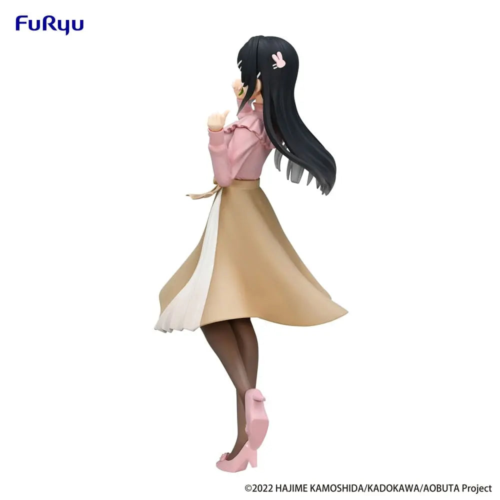 Rascal Does Not Dream of Bunny Girl Senpai Trio-Try-iT PVC Statue Mai Sakurajima Spring Outfit Ver. 21 cm Furyu