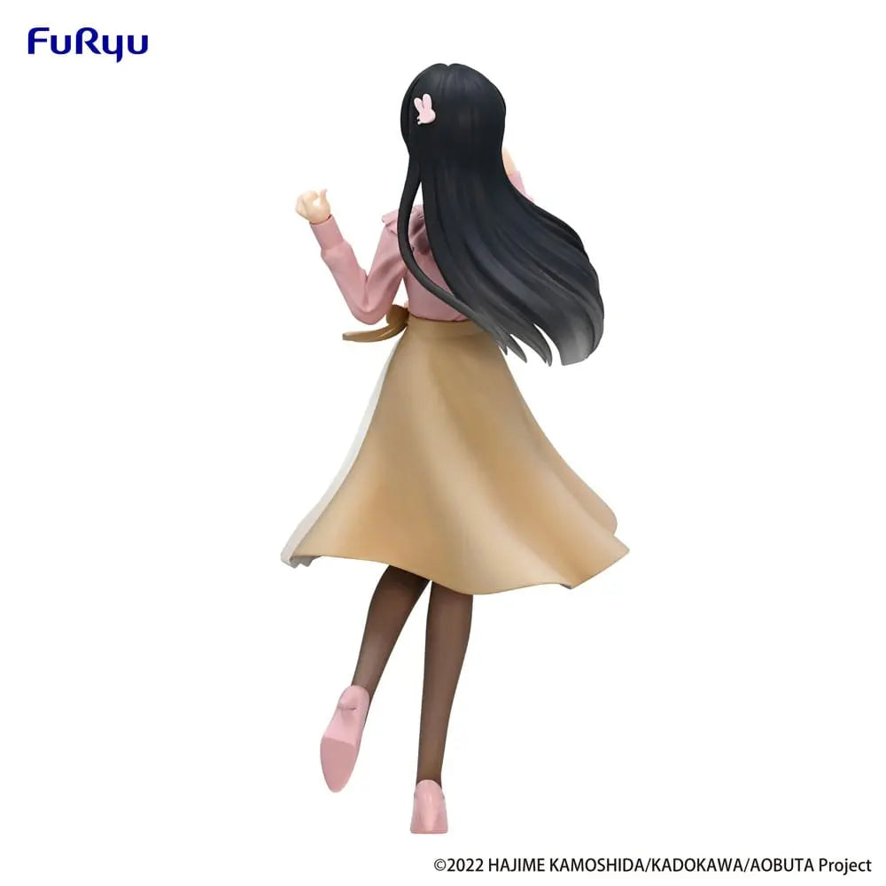 Rascal Does Not Dream of Bunny Girl Senpai Trio-Try-iT PVC Statue Mai Sakurajima Spring Outfit Ver. 21 cm Furyu