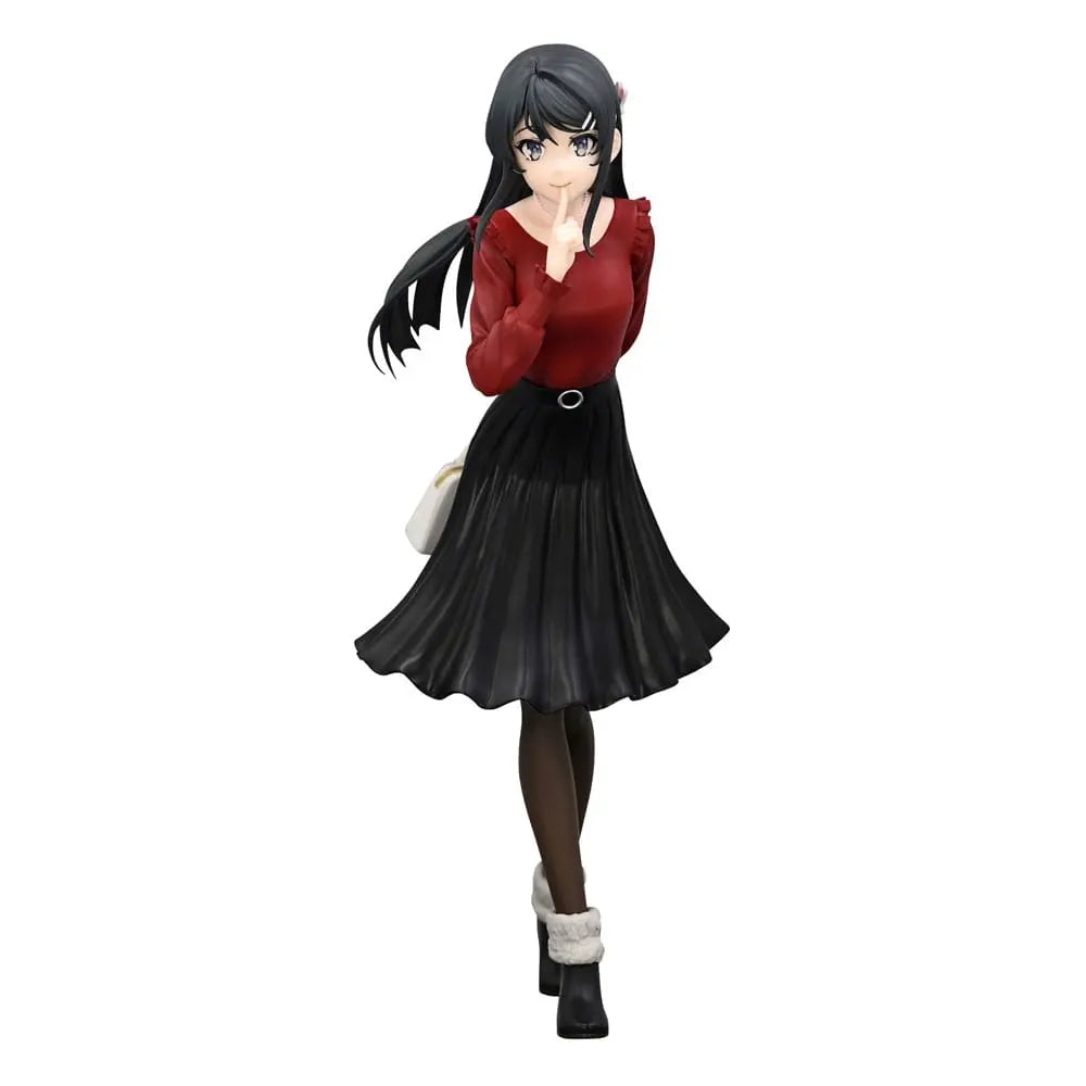 Rascal Does Not Dream of Bunny Girl Senpai Trio-Try-iT PVC Statue Mai Sakurajima Winter Outfit Ver. 21 cm Furyu