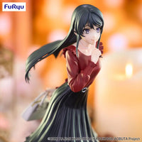 Thumbnail for Rascal Does Not Dream of Bunny Girl Senpai Trio-Try-iT PVC Statue Mai Sakurajima Winter Outfit Ver. 21 cm Furyu