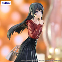 Thumbnail for Rascal Does Not Dream of Bunny Girl Senpai Trio-Try-iT PVC Statue Mai Sakurajima Winter Outfit Ver. 21 cm Furyu