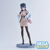 Thumbnail for Rascal Does Not Dream of a Bunny Girl Senpai Luminasta PVC Statue Mai Sakurajima Casual Clothes Ver. 21 cm Sega Goods