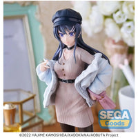 Thumbnail for Rascal Does Not Dream of a Bunny Girl Senpai Luminasta PVC Statue Mai Sakurajima Casual Clothes Ver. 21 cm Sega Goods