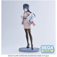 Thumbnail for Rascal Does Not Dream of a Bunny Girl Senpai Luminasta PVC Statue Mai Sakurajima Casual Clothes Ver. 21 cm Sega Goods