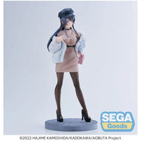 Thumbnail for Rascal Does Not Dream of a Bunny Girl Senpai Luminasta PVC Statue Mai Sakurajima Casual Clothes Ver. 21 cm Sega Goods