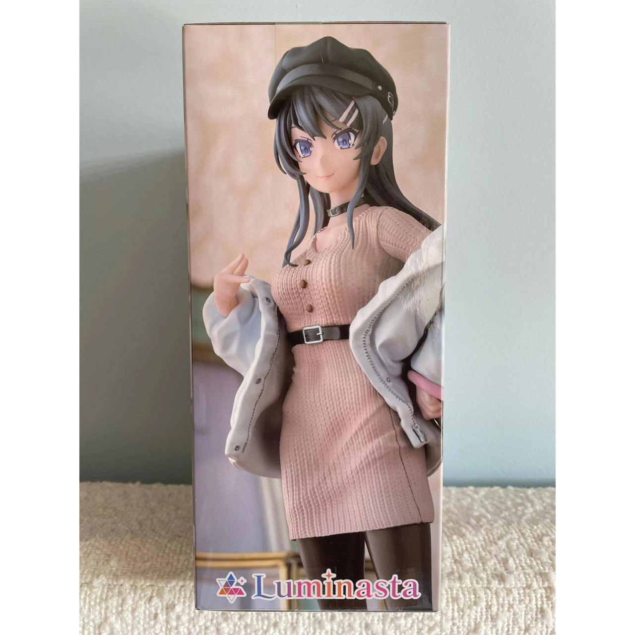 Rascal Does Not Dream of a Bunny Girl Senpai Luminasta PVC Statue Mai Sakurajima Casual Clothes Ver. 21 cm Sega Goods