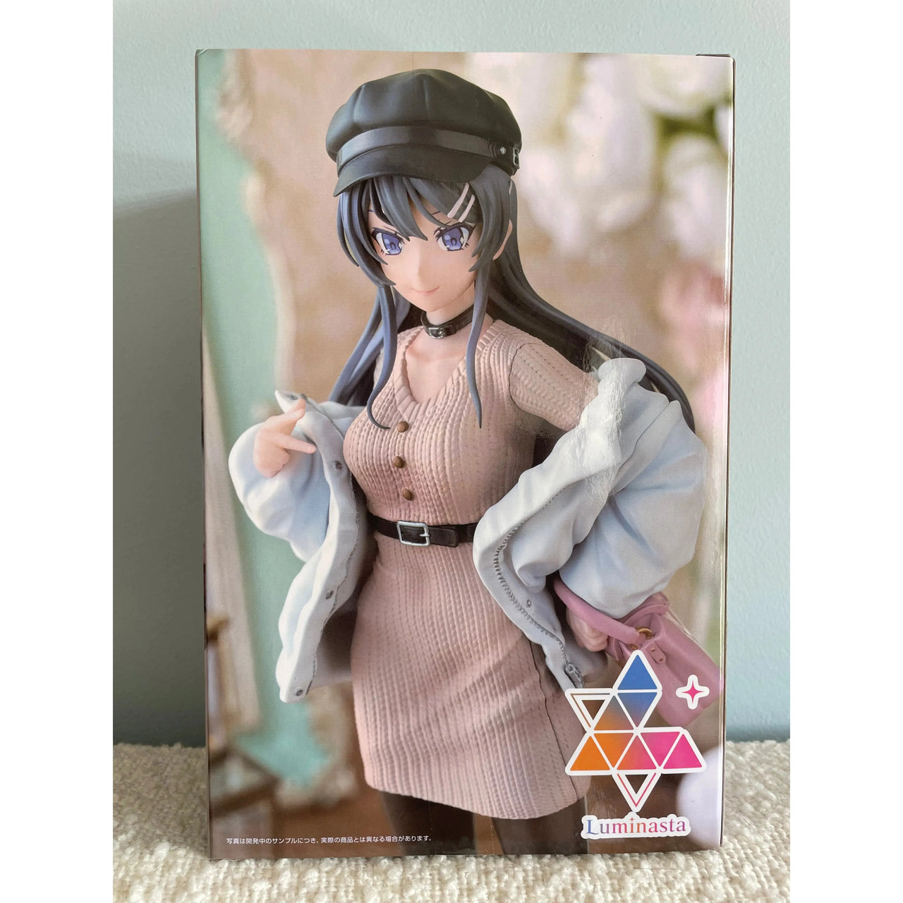 Rascal Does Not Dream of a Bunny Girl Senpai Luminasta PVC Statue Mai Sakurajima Casual Clothes Ver. 21 cm Sega Goods