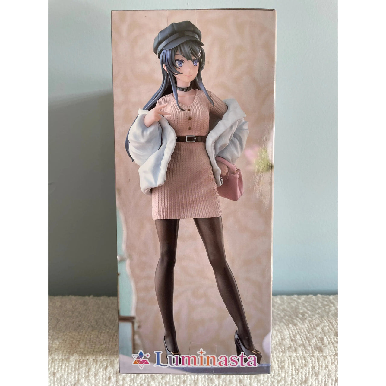 Rascal Does Not Dream of a Bunny Girl Senpai Luminasta PVC Statue Mai Sakurajima Casual Clothes Ver. 21 cm Sega Goods