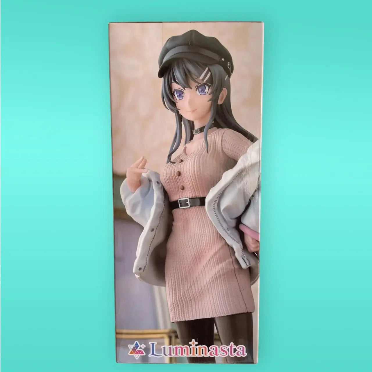 Rascal Does Not Dream of a Bunny Girl Senpai Luminasta PVC Statue Mai Sakurajima Casual Clothes Ver. 21 cm Sega Goods