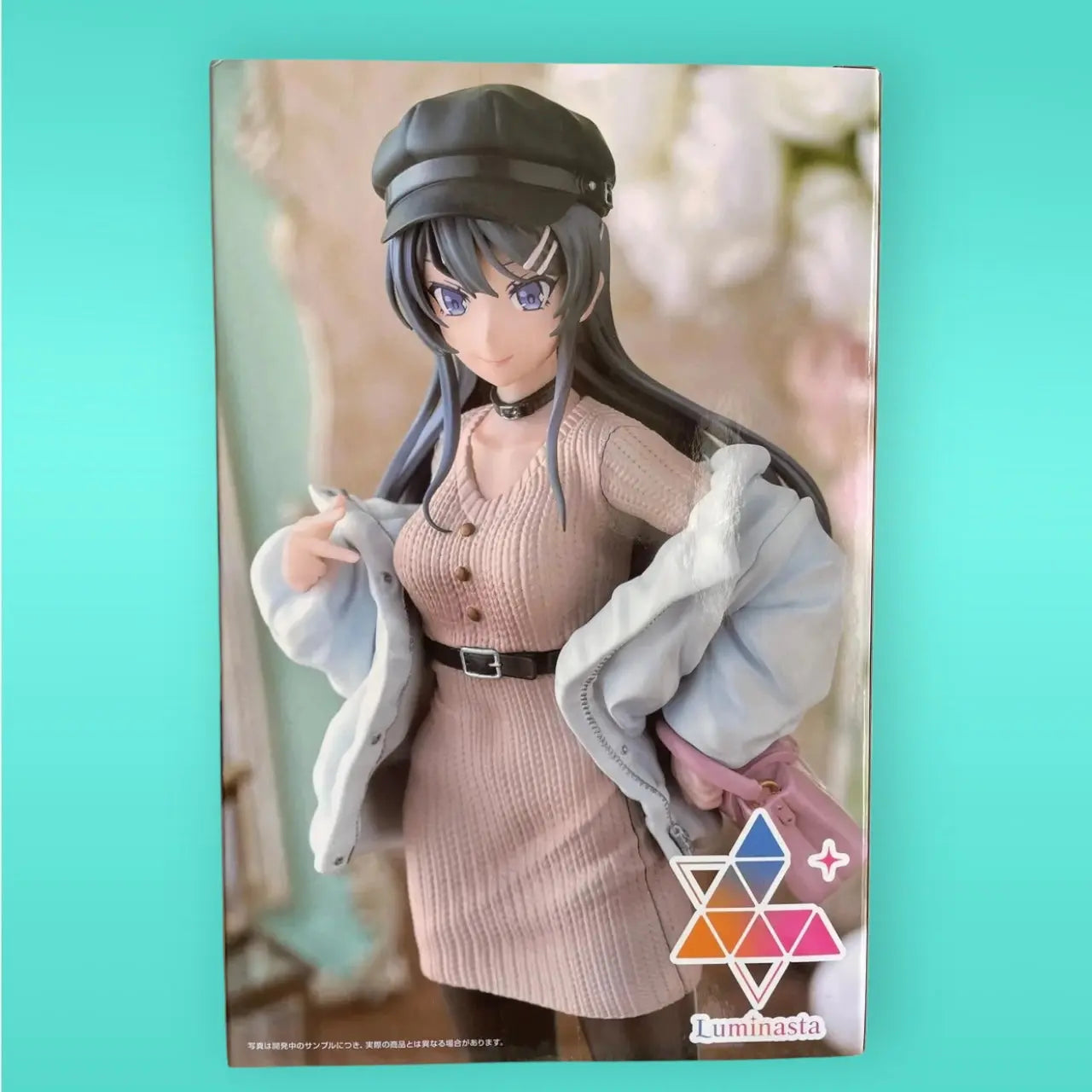 Rascal Does Not Dream of a Bunny Girl Senpai Luminasta PVC Statue Mai Sakurajima Casual Clothes Ver. 21 cm Sega Goods