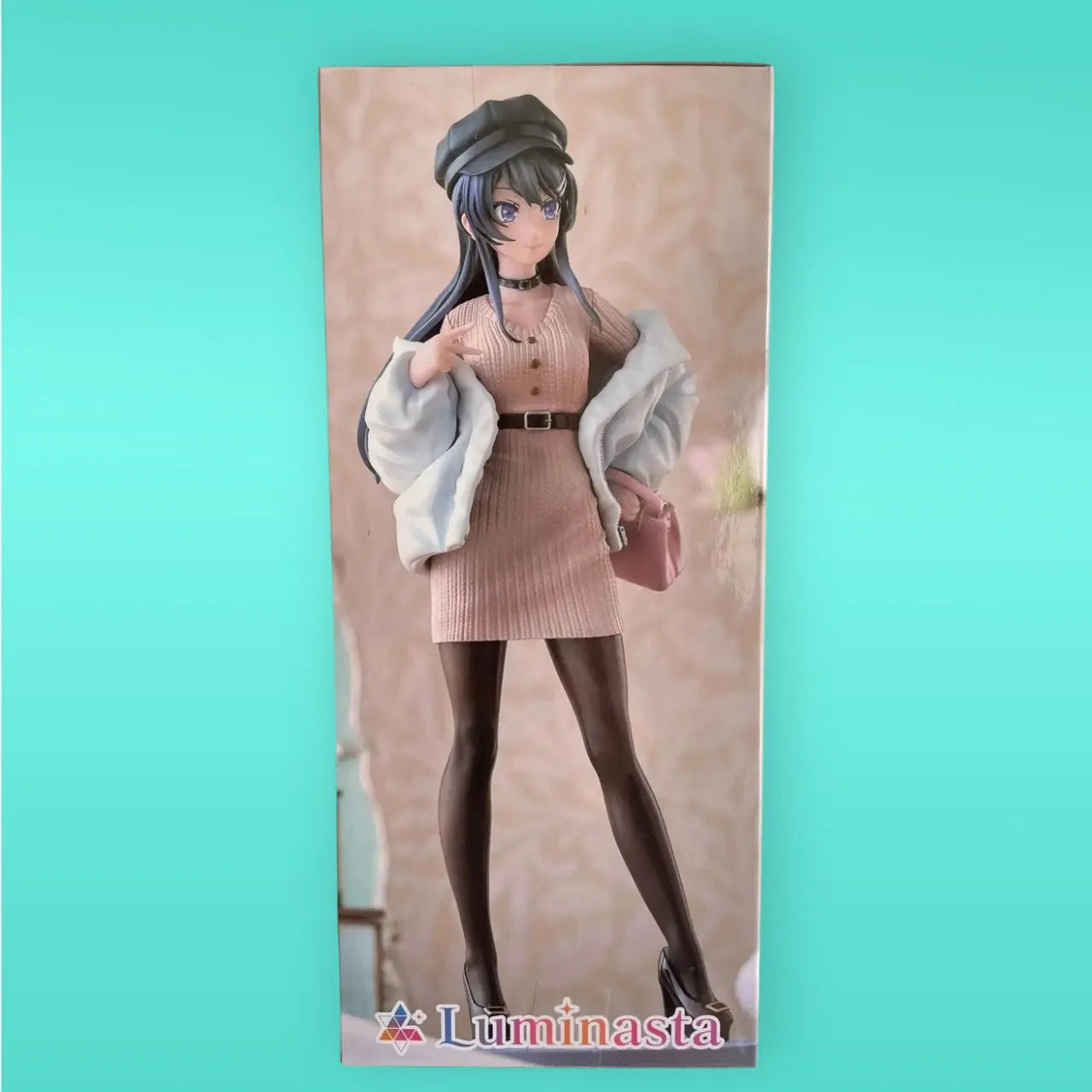 Rascal Does Not Dream of a Bunny Girl Senpai Luminasta PVC Statue Mai Sakurajima Casual Clothes Ver. 21 cm Sega Goods