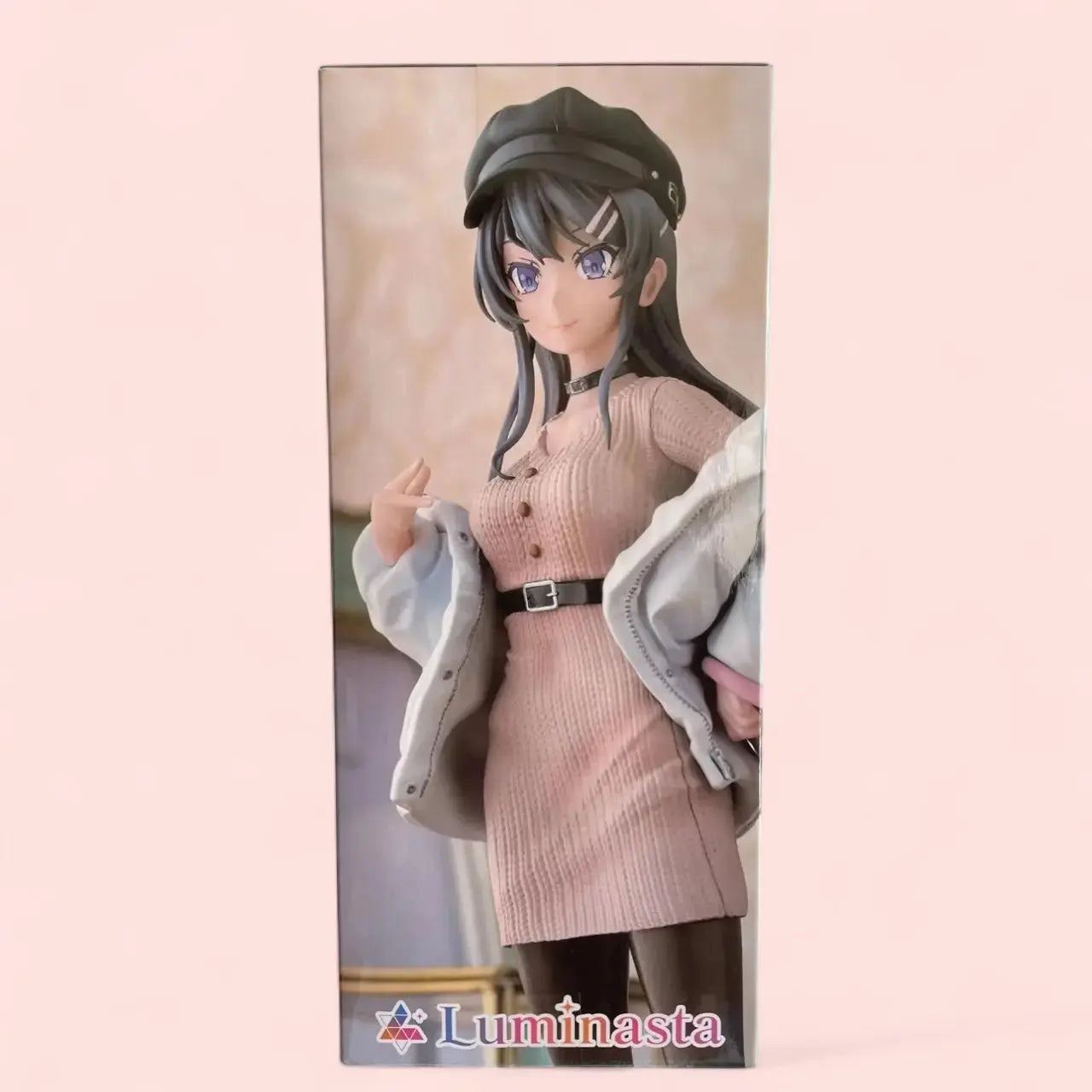 Rascal Does Not Dream of a Bunny Girl Senpai Luminasta PVC Statue Mai Sakurajima Casual Clothes Ver. 21 cm Sega Goods