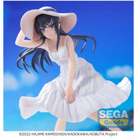 Thumbnail for Rascal Does Not Dream of a Bunny Girl Senpai Luminasta PVC Statue Mai Sakurajima Summer Dress 17 cm Sega Goods
