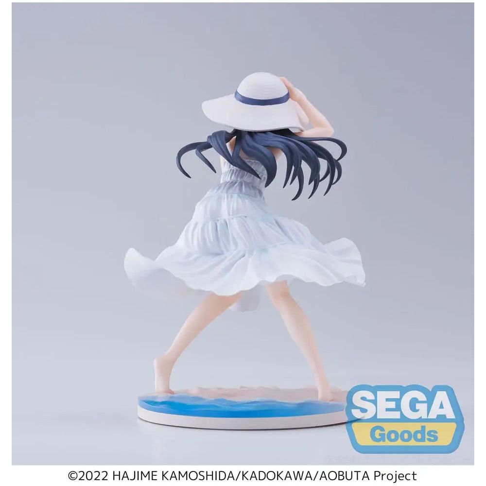 Rascal Does Not Dream of a Bunny Girl Senpai Luminasta PVC Statue Mai Sakurajima Summer Dress 17 cm Sega Goods