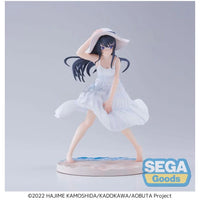 Thumbnail for Rascal Does Not Dream of a Bunny Girl Senpai Luminasta PVC Statue Mai Sakurajima Summer Dress 17 cm Sega Goods
