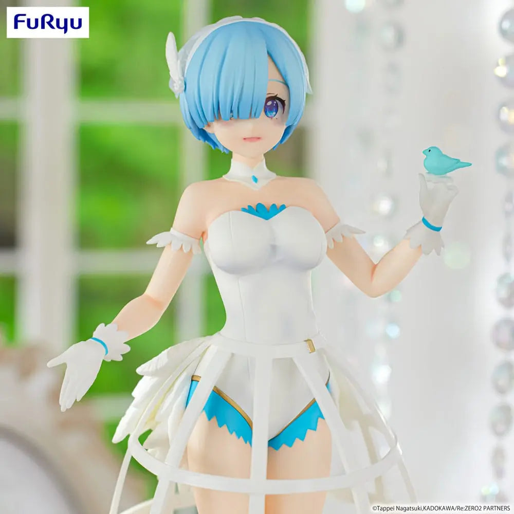 Re: Zero Exceed Creative PVC Statue Rem Cage Dress 22 cm Furyu