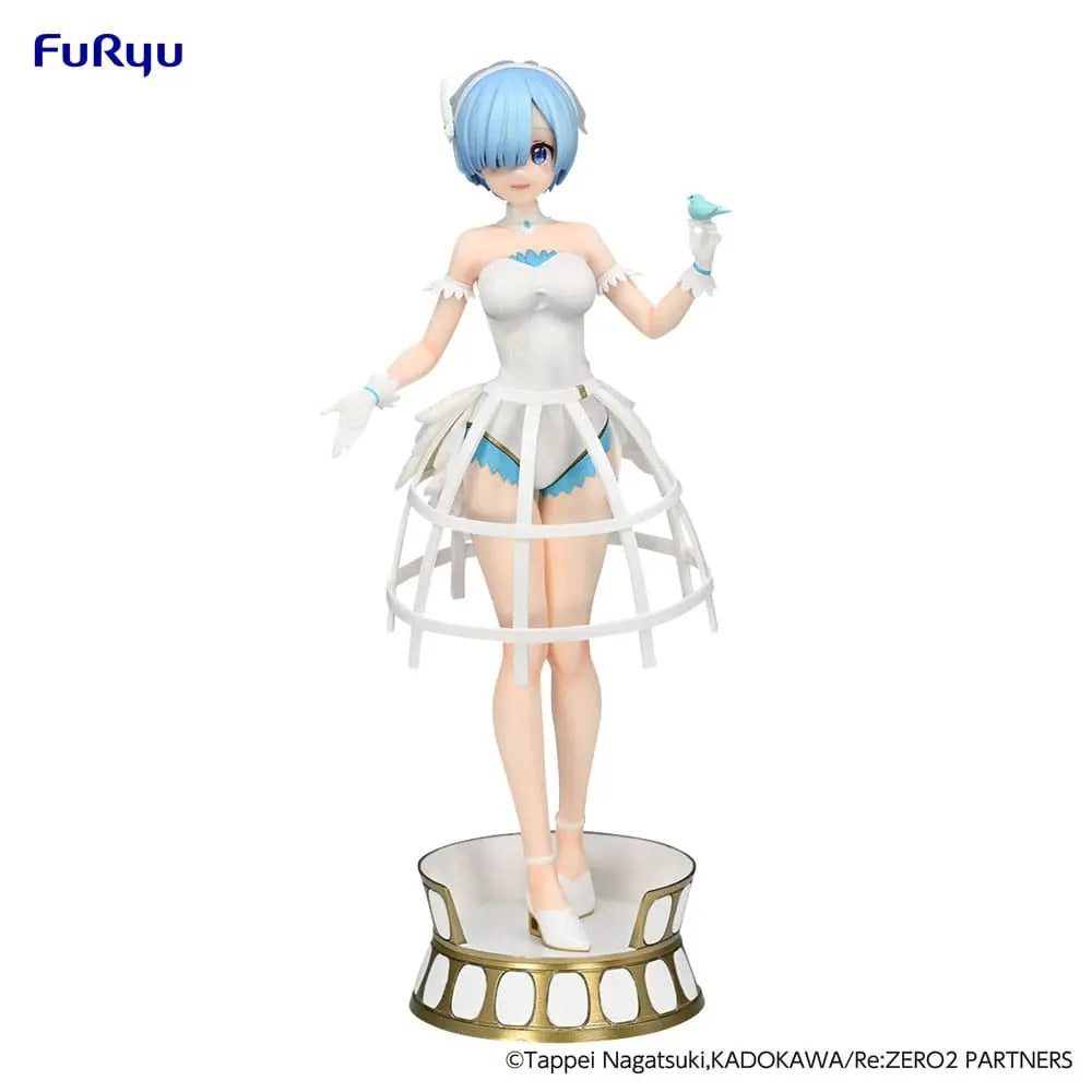 Re: Zero Exceed Creative PVC Statue Rem Cage Dress 22 cm Furyu