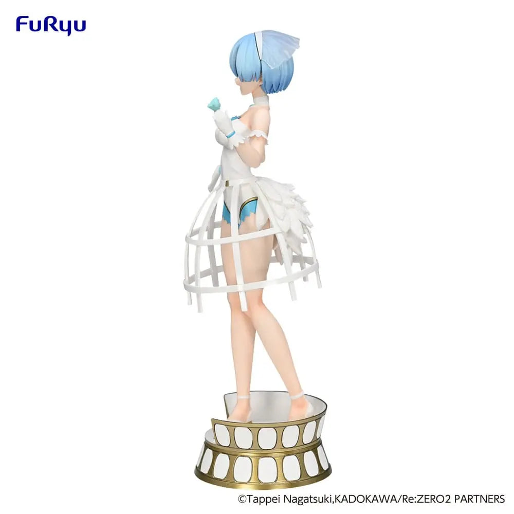 Re: Zero Exceed Creative PVC Statue Rem Cage Dress 22 cm Furyu